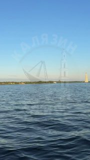 В Калязине на Волге обнаружена древняя могила с крестом